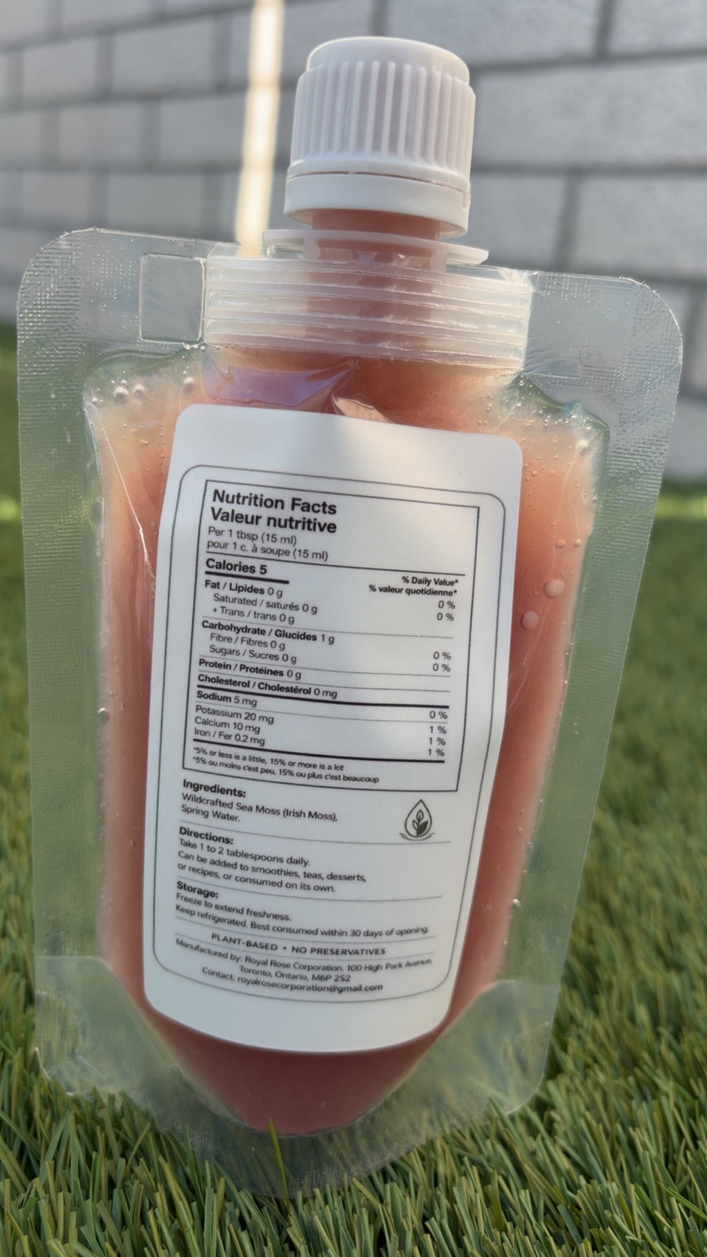 Purple Sea Moss Gel